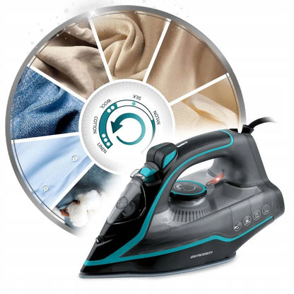 Berdsen BD-331 2600W garinis lygintuvas su keraminiu padu ir vertikaliu lyginimu