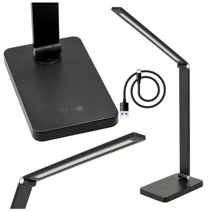Berge LED stalinė lempa, naktinė lempa, mokyklinė lempa, liečiamas CCT USB valdymo skydelis