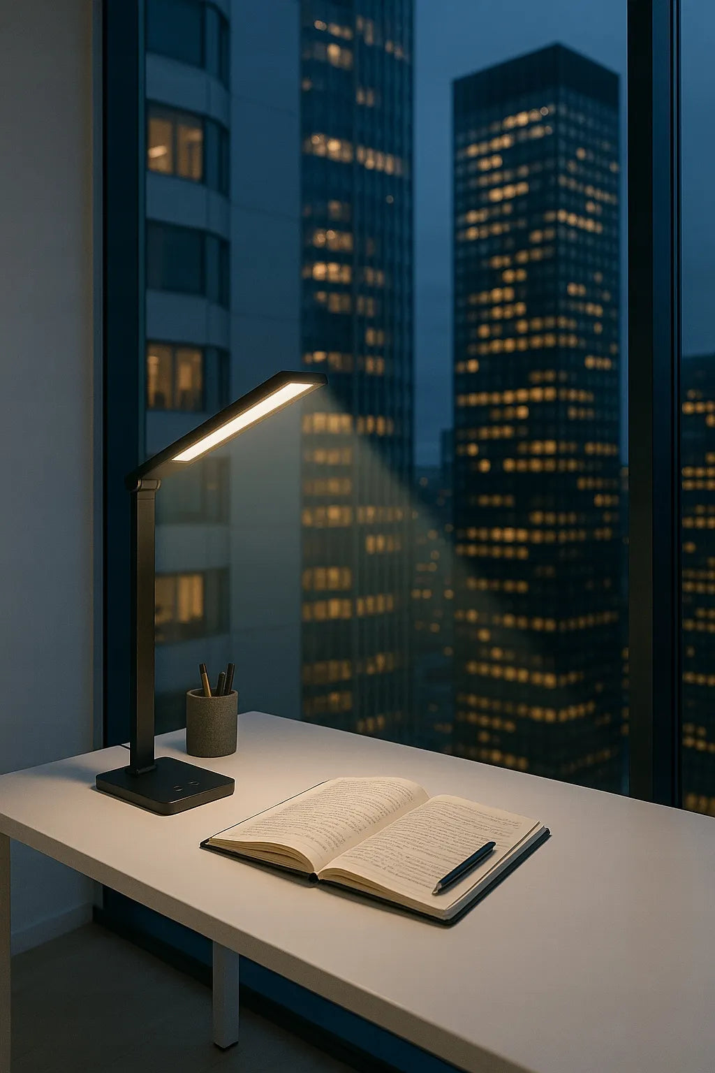 Berge LED stalinė lempa, naktinė lempa, mokyklinė lempa, liečiamas CCT USB valdymo skydelis