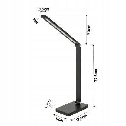 Berge LED stalinė lempa, naktinė lempa, mokyklinė lempa, liečiamas CCT USB valdymo skydelis