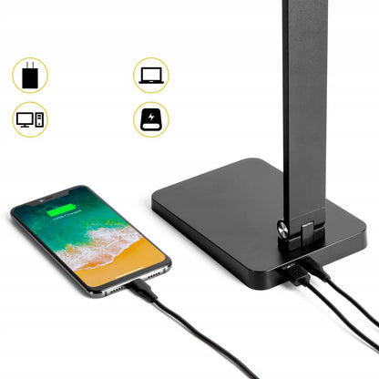 Berge LED stalinė lempa, naktinė lempa, mokyklinė lempa, liečiamas CCT USB valdymo skydelis
