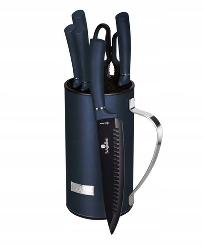 Berlinger Haus Aquamarine BH-2581 peilių rinkinys su stovu, 7 dalių