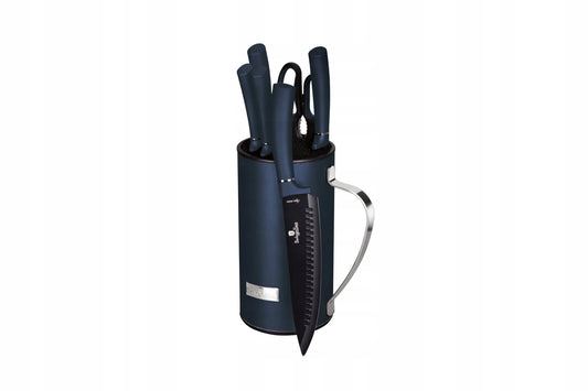 Berlinger Haus Aquamarine BH-2581 peilių rinkinys su stovu, 7 dalių