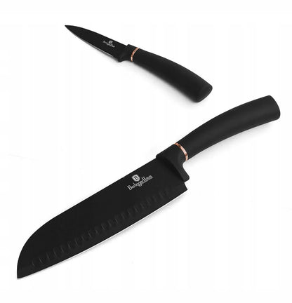 Berlinger Haus Black Rosegold 6 dalių peilių rinkinys BH-2337
