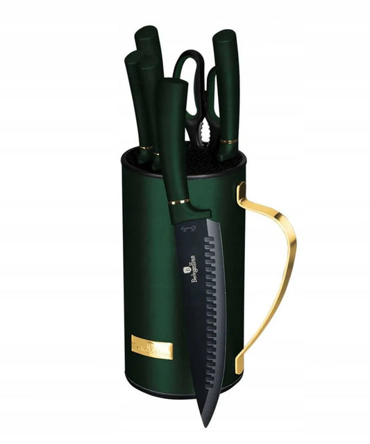 Berlinger Haus peilių rinkinys su stovu BH-2580