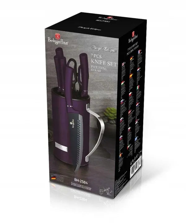 Berlinger Haus peilių rinkinys su stovu BH-2584