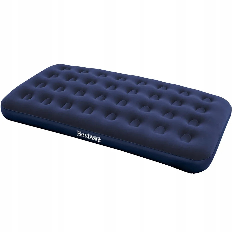 Bestway 67001 vienvietis pripučiamas veliūrinis čiužinys 188 × 99 × 22 cm