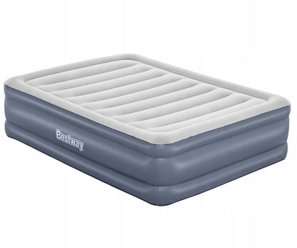 „Bestway“ 6713I dvivietis pripučiamas čiužinys su elektriniu siurbliu, 209 × 152 × 51 cm