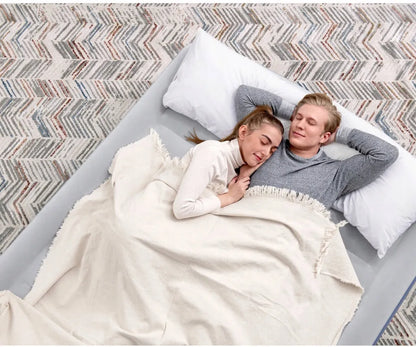 „Bestway“ 6713I dvivietis pripučiamas čiužinys su elektriniu siurbliu, 209 × 152 × 51 cm