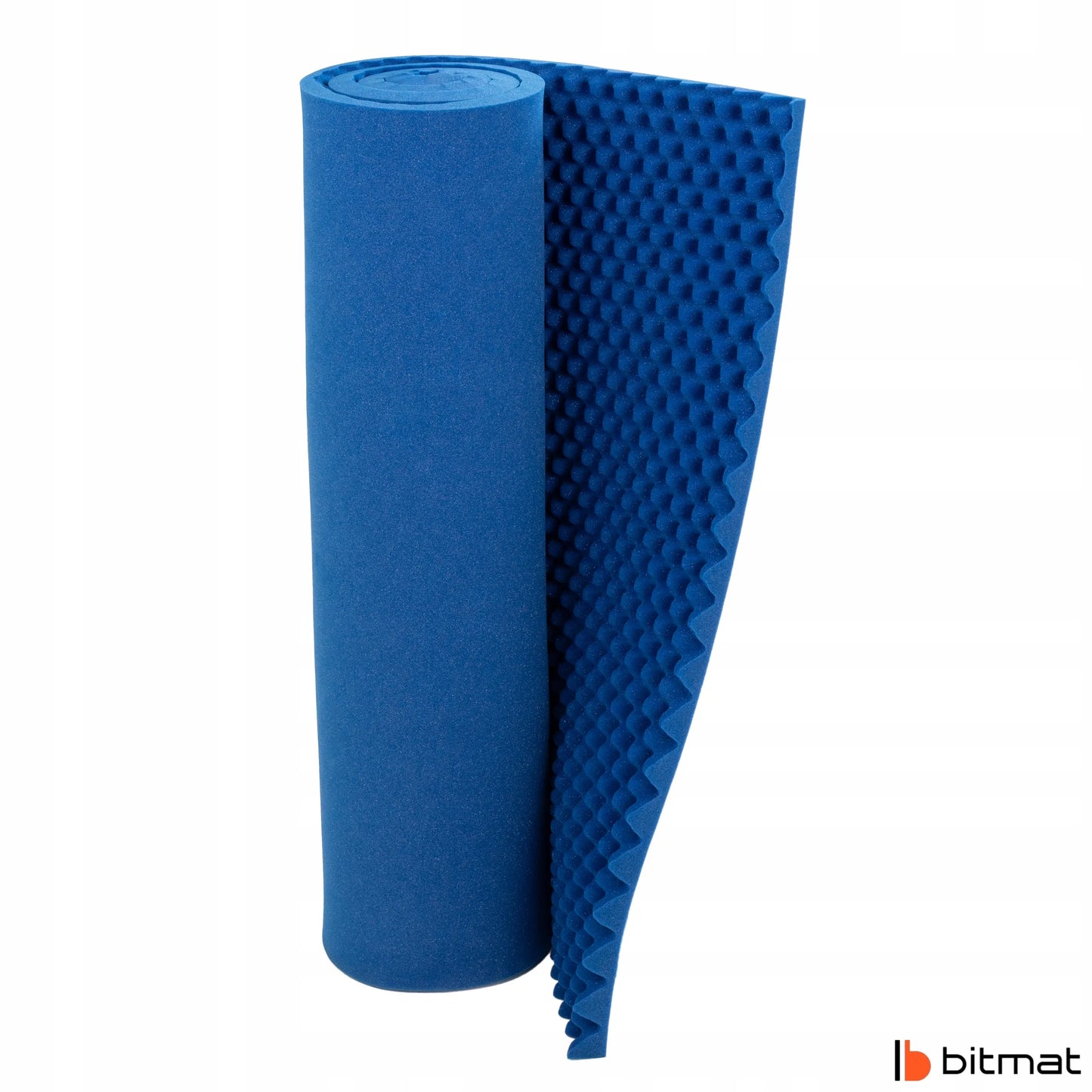 Bitmat akustinė plokštė FALA 3cm mėlyna, 2m x 1m, be klijų, aidui slopinti
