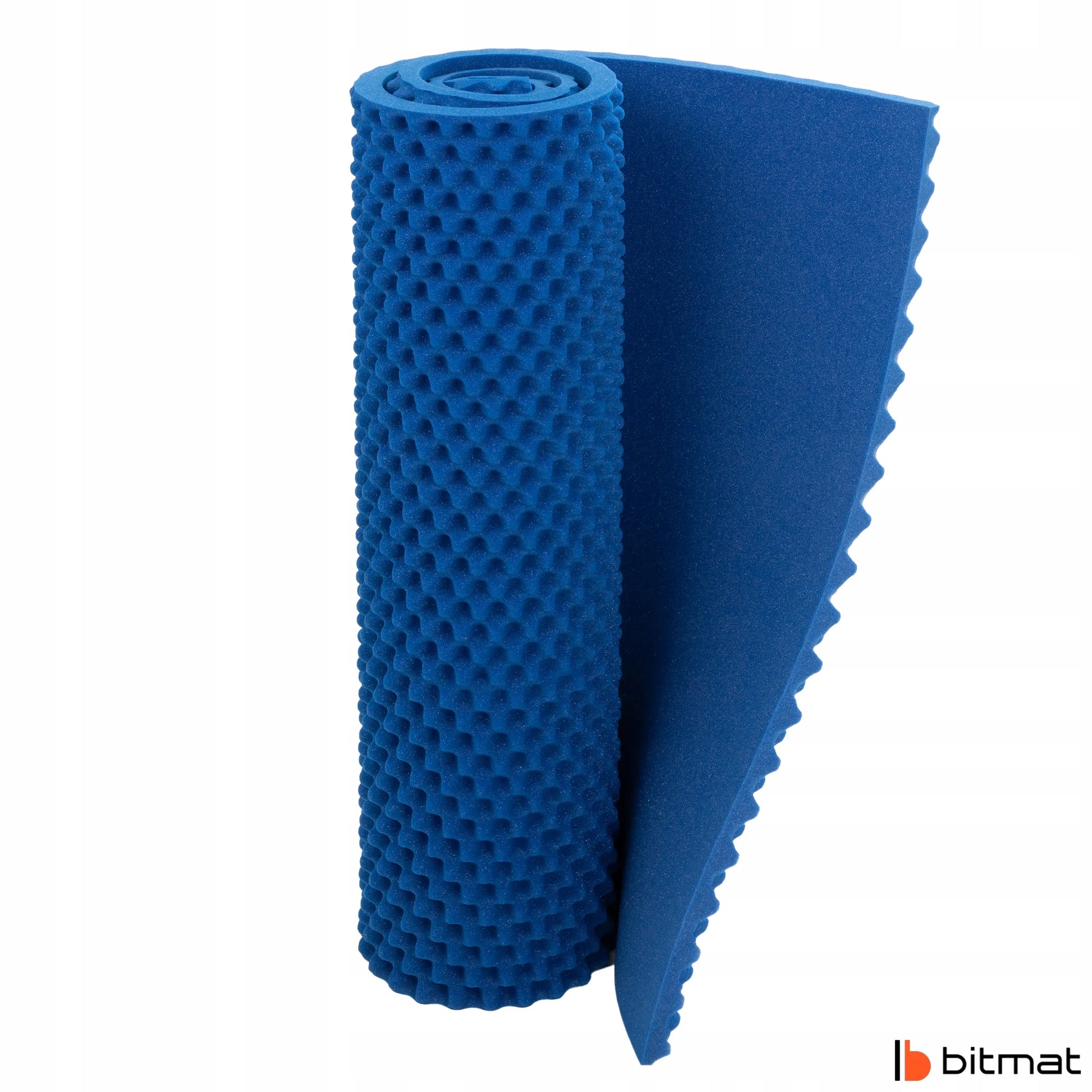 Bitmat akustinė plokštė FALA 3cm mėlyna, 2m x 1m, be klijų, aidui slopinti