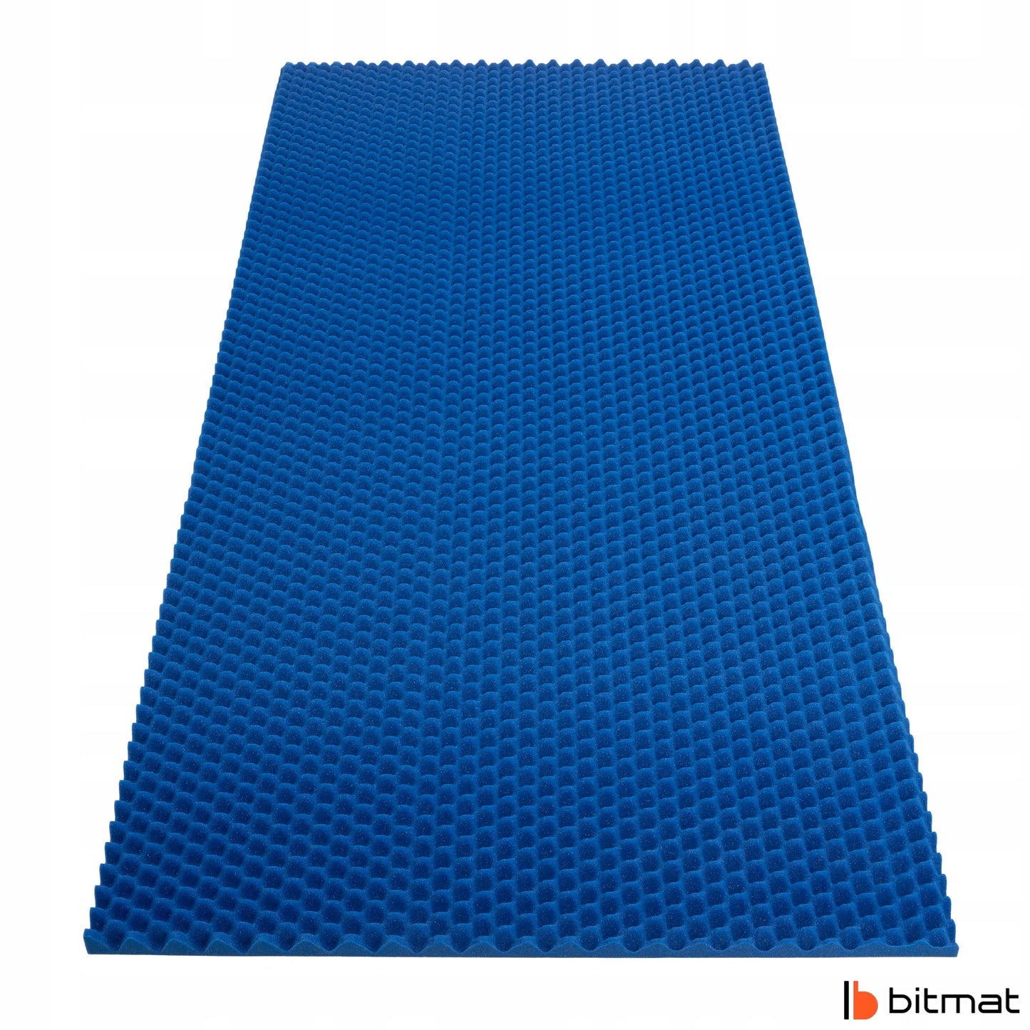 Bitmat akustinė plokštė FALA 3cm mėlyna, 2m x 1m, be klijų, aidui slopinti