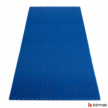Bitmat akustinė plokštė FALA 3cm mėlyna, 2m x 1m, be klijų, aidui slopinti