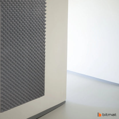 Bitmat garsą sugerianti akustinė plokštė BANGOS 200x100x5cm sienoms