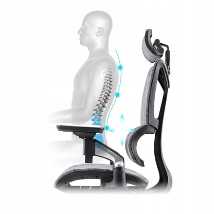 Biuro kėdė Spacetronik Hilde, pasukama, ergonomiška, su reguliavimu, iki 130 kg