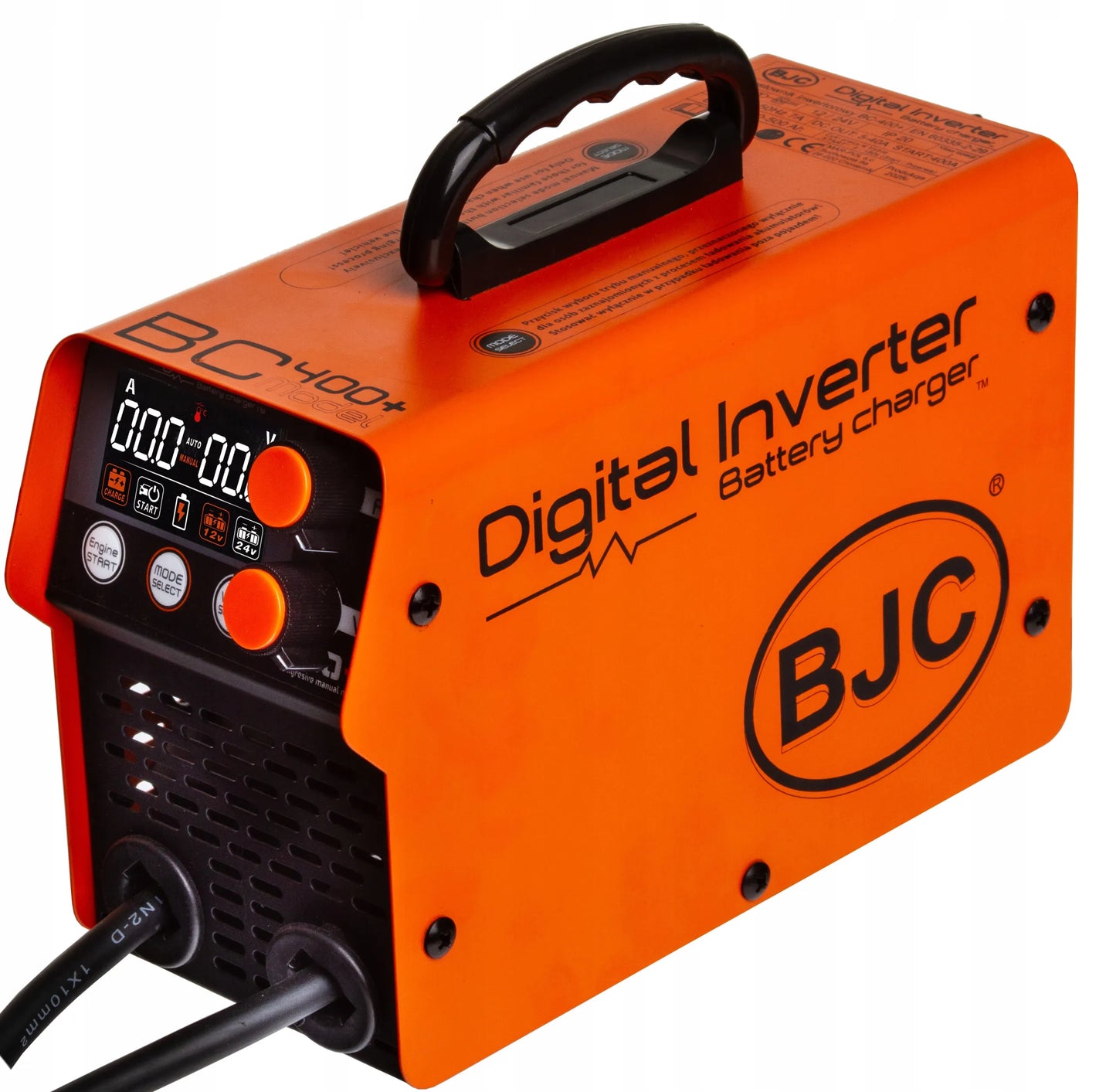 BJC inverterinis automobilių įkroviklis su paleidimo funkcija 12/24V 50-500Ah PRO PLUS