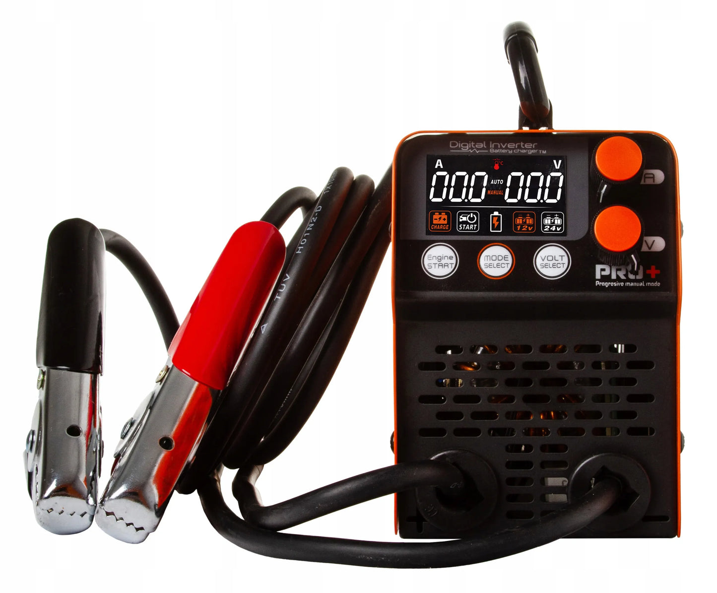 BJC inverterinis automobilių įkroviklis su paleidimo funkcija 12/24V 50-500Ah PRO PLUS
