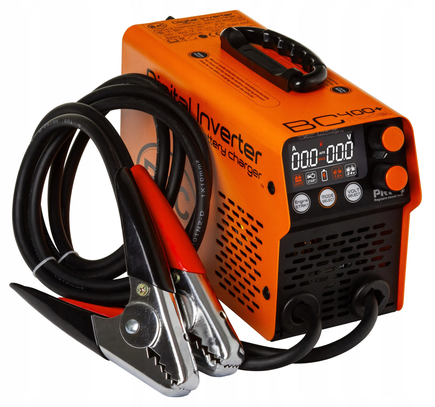 BJC inverterinis automobilių įkroviklis su paleidimo funkcija 12/24V 50-500Ah PRO PLUS