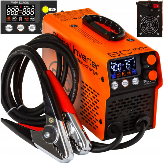 BJC inverterinis automobilių įkroviklis su paleidimo funkcija 12/24V 50-500Ah PRO PLUS