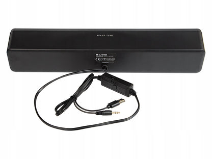 BLOW 2.0 žaidimų garso kolonėlė „Soundbar“ su LED RGB apšvietimu, USB 5 V