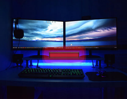 BLOW 2.0 žaidimų garso kolonėlė „Soundbar“ su LED RGB apšvietimu, USB 5 V
