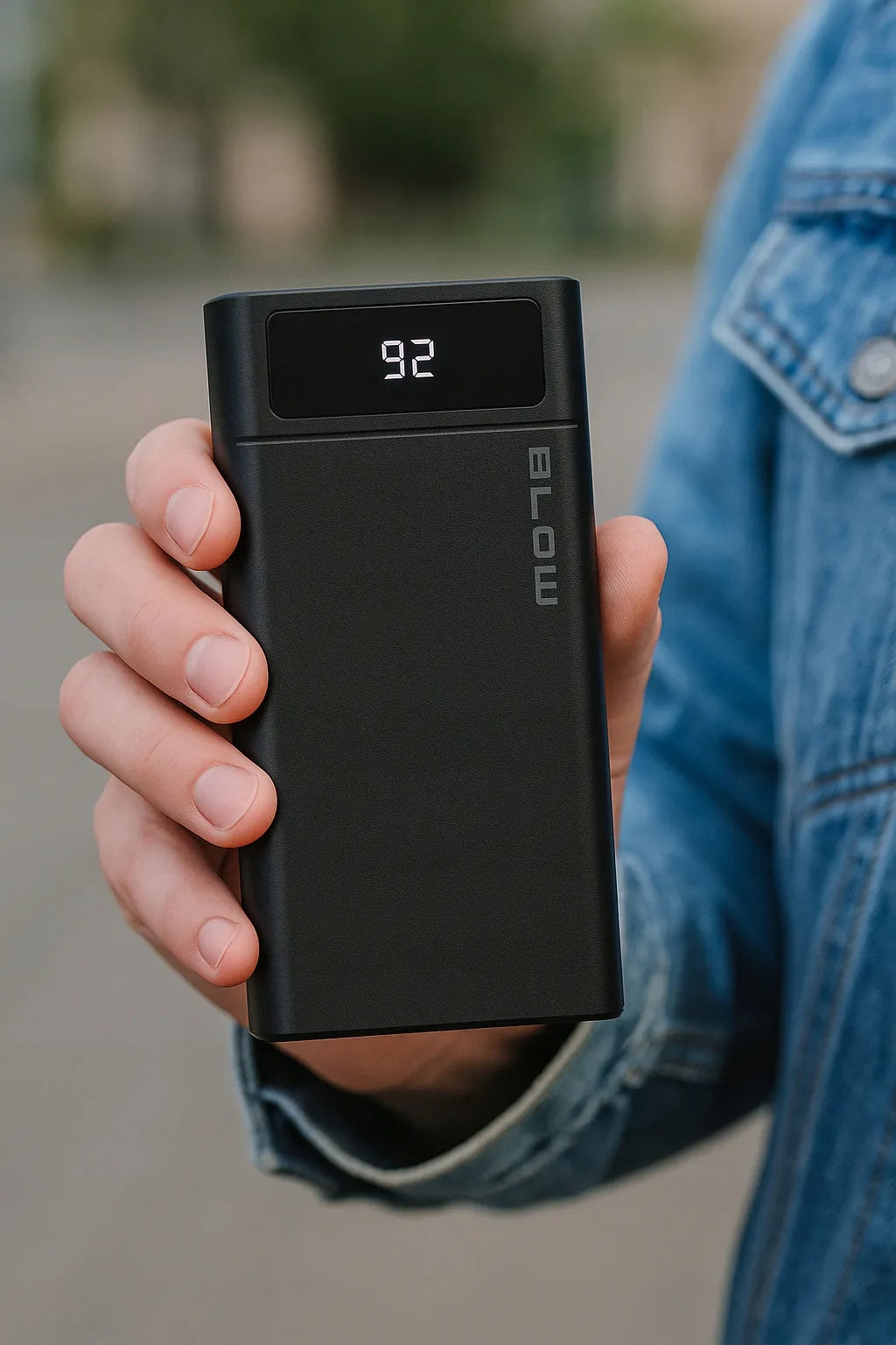 BLOW 20000 mAh 22,5W „Power Bank“, QC, PD, USB-C, greitas ir talpus