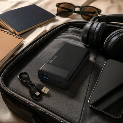 BLOW 20000 mAh 22,5W „Power Bank“, QC, PD, USB-C, greitas ir talpus