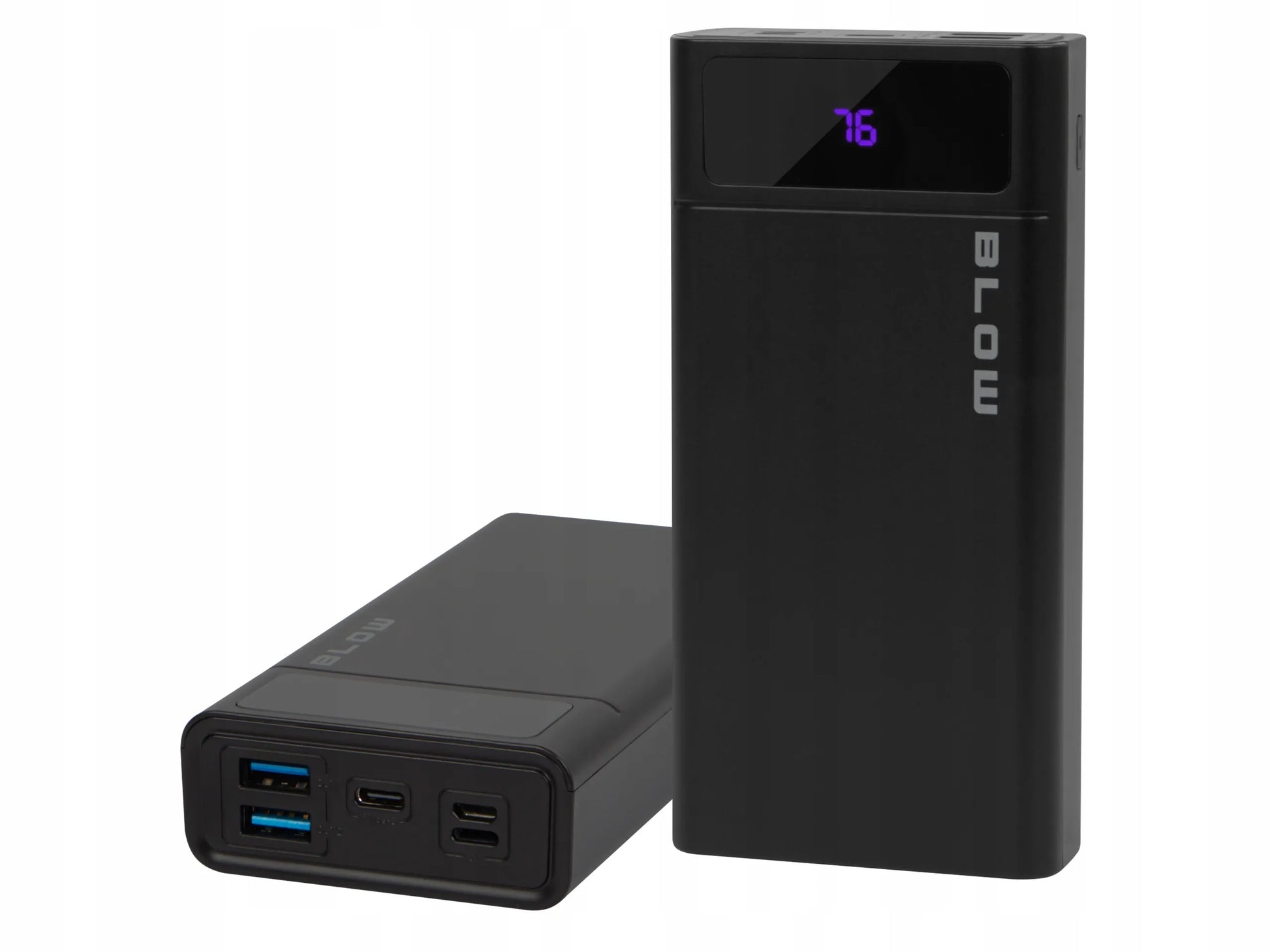 BLOW 20000 mAh 22,5W „Power Bank“, QC, PD, USB-C, greitas ir talpus