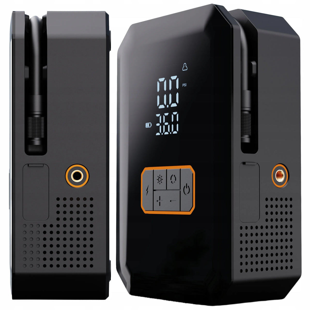 BLOW AP04 kompresorius ir jump starteris, 700 A, 16 000 mAh, 10,3 bar, automobiliui ir dviračiui