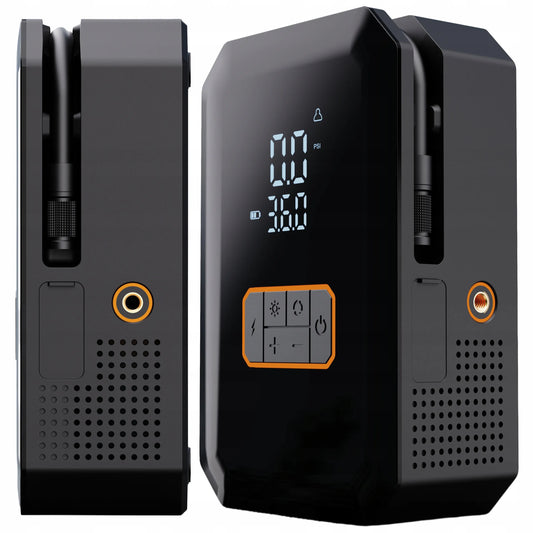 BLOW APO4 16000 mAh Jump Starter, kompresorius 150 PSI 10,3 bar, žibintuvėlis, Powerbank