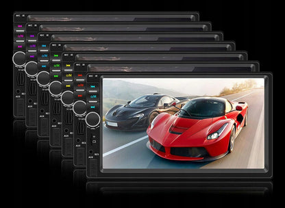 BLOW AVH-9810 2-DIN automobilinis grotuvas su „Bluetooth“, 7 colių jutikliniu ekranu, RDS, USB, AUX, 4 × 50 W ir nuotolinio valdymo pulteliu