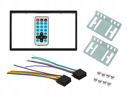 BLOW AVH686B 2-DIN automobilinis grotuvas su 6,86 colio jutikliniu ekranu, USB, „Bluetooth“, CarPlay ir Android Auto