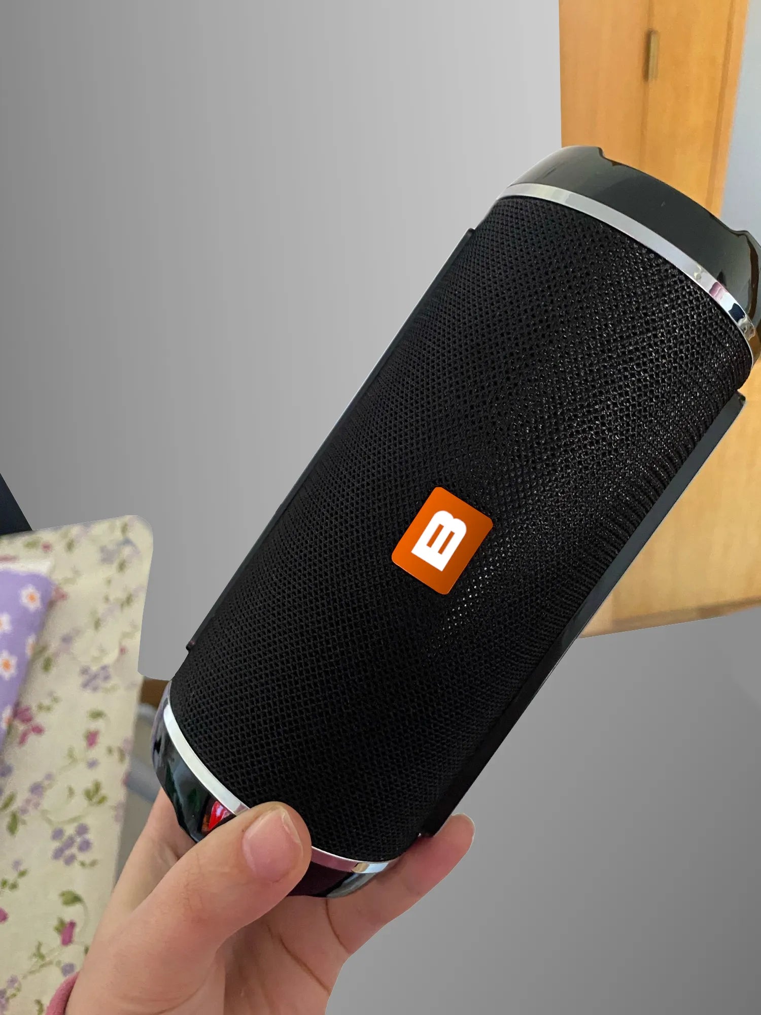 BLOW BT460 nešiojamas Bluetooth garsiakalbis su FM radiju, USB, SD ir AUX jungtimis, juodas