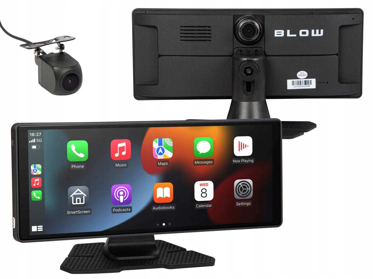 BLOW CarPlay5.0 automobilinė multimedijos stotelė su 10,26 col. ekranu, Android Auto, CarPlay ir galinio vaizdo kamera