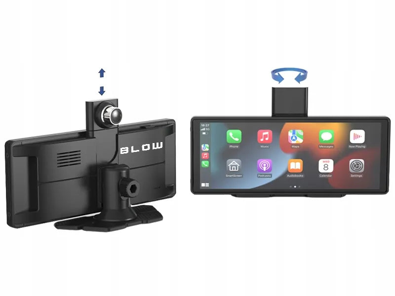 BLOW CarPlay5.0 automobilinė multimedijos stotelė su 10,26 col. ekranu, Android Auto, CarPlay ir galinio vaizdo kamera