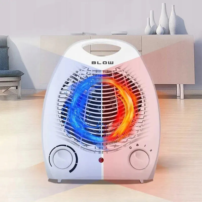BLOW FH-A01 elektrinis termoventiliatorius, 2000 W, su termostatu