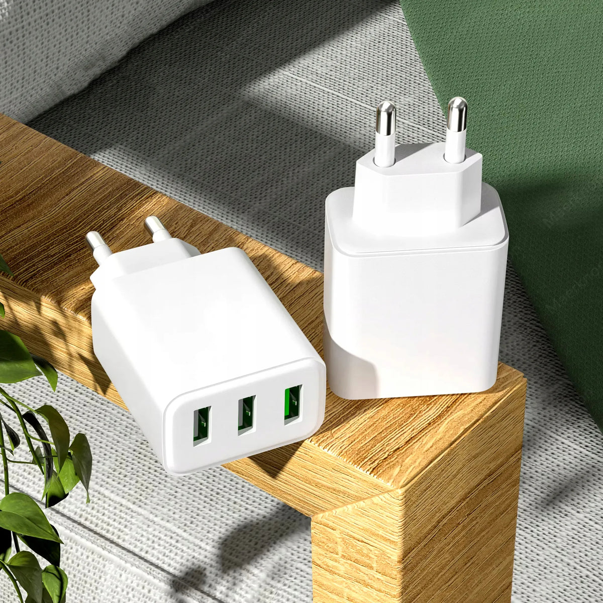 BLOW greitasis tinklo įkroviklis telefonui, 3 × USB, „Quick Charge 3.0“, 5 V, 2,4 A, 30 W