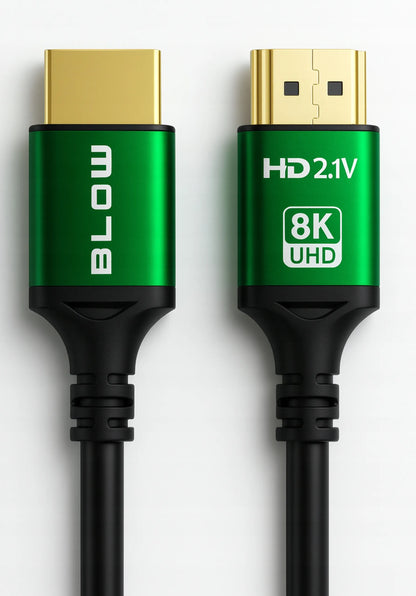 BLOW HDMI 2.1 kabelis, 8K, 4K, 3 m, iki 144 Hz, 3D garsas