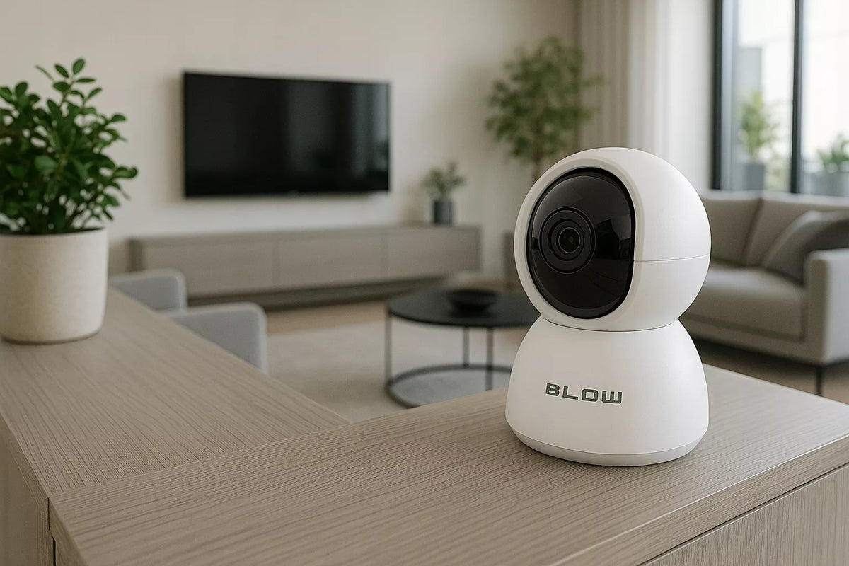 BLOW I-263 pasukama 3 MP „Wi-Fi“ IP kamera su naktiniu matymu ir „iCSee“