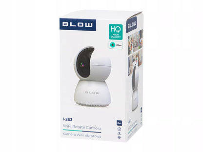 BLOW I-263 pasukama 3 MP „Wi-Fi“ IP kamera su naktiniu matymu ir „iCSee“