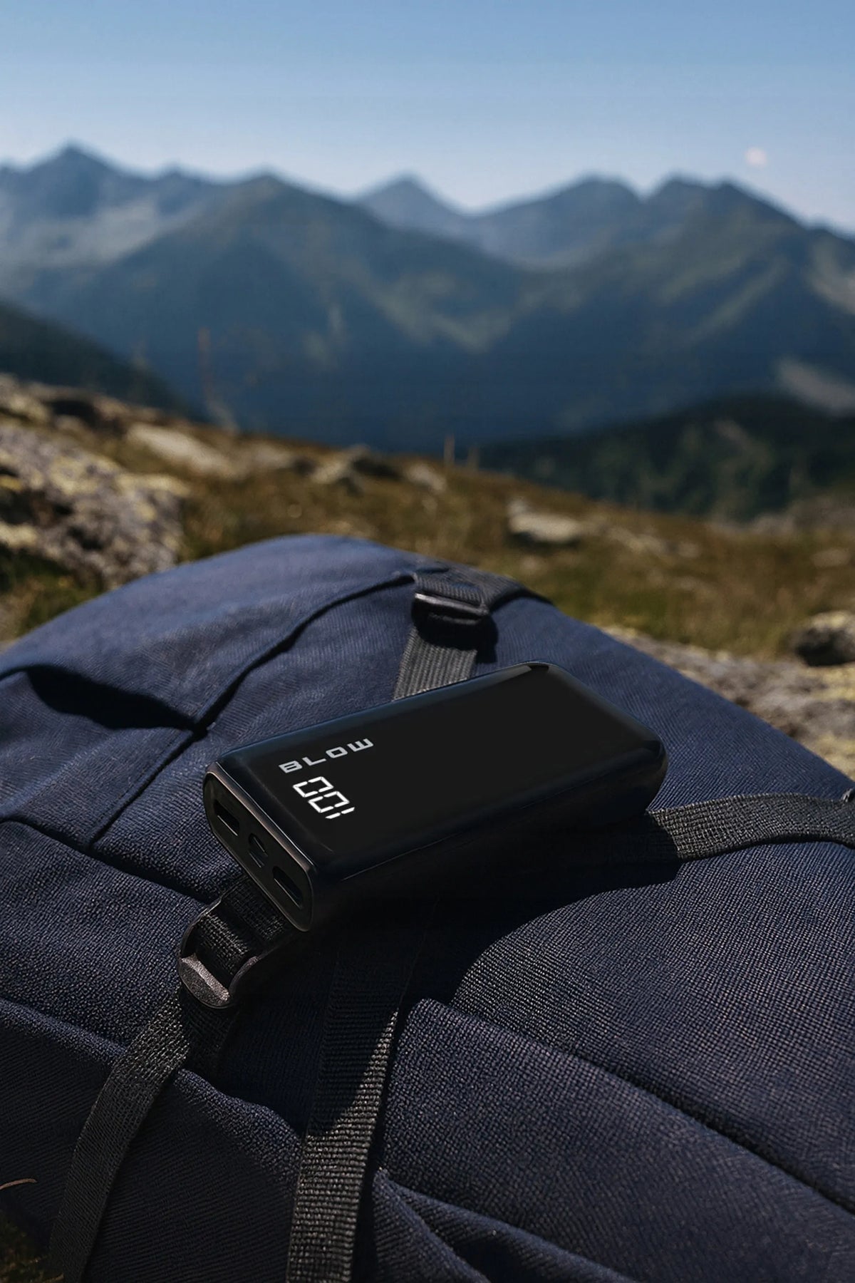 BLOW išorinė baterija 20 000 mAh, 22,5 W, QC 3.0, PD, USB-C, greitojo įkrovimo