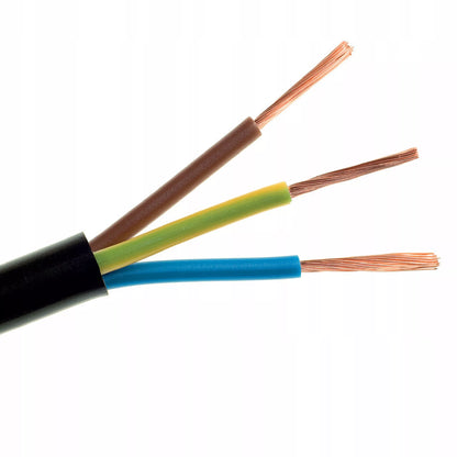 BLOW maitinimo prailgintuvas su jungikliu, 3x USB, 5 lizdai, 5 m, su įžeminimu, juodas