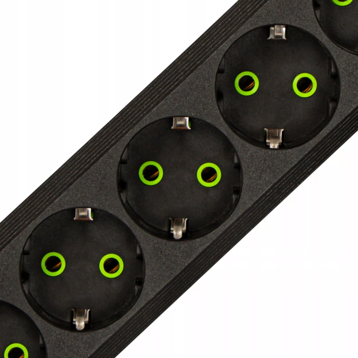 BLOW maitinimo prailgintuvas su jungikliu, 3x USB, 5 lizdai, 5 m, su įžeminimu, juodas