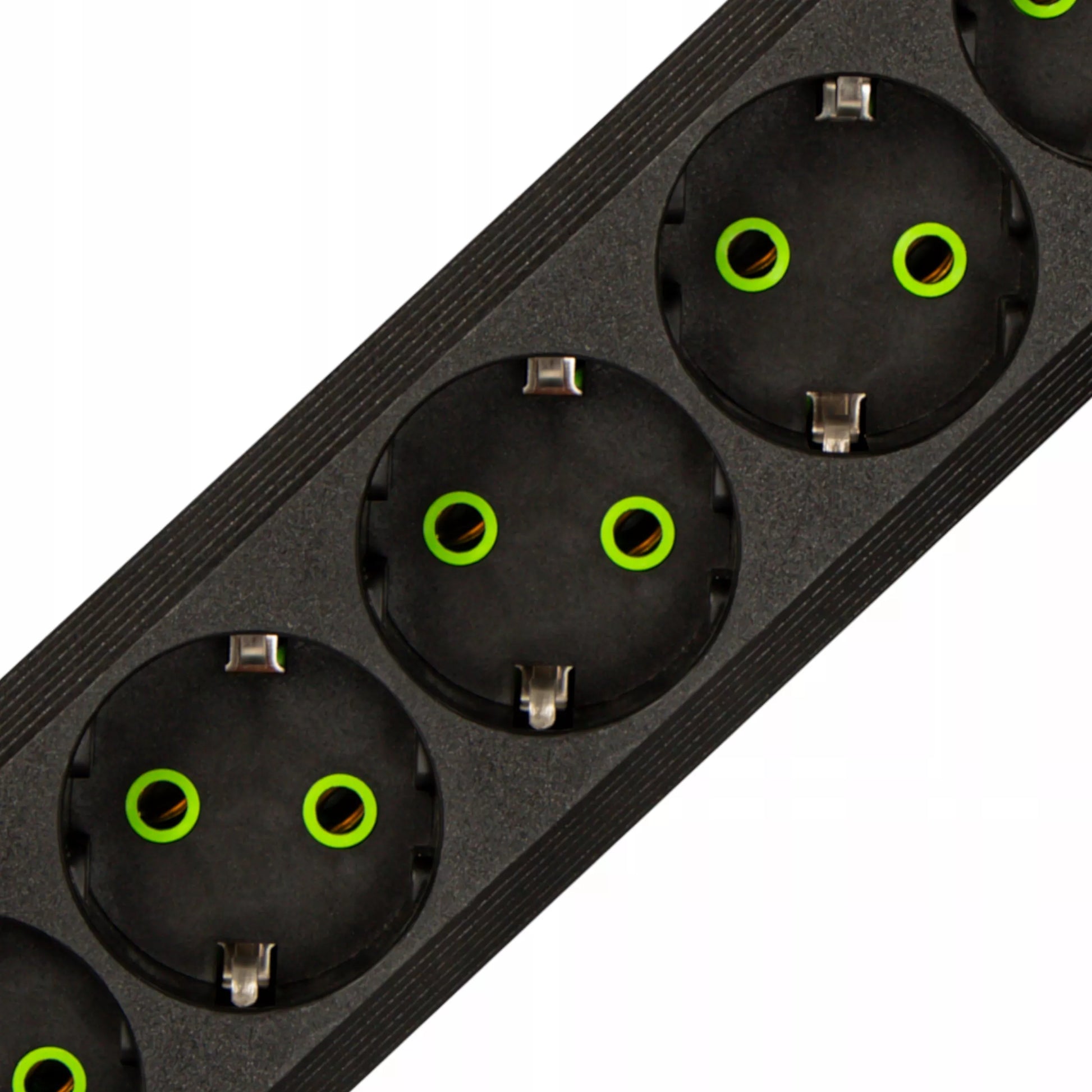 BLOW maitinimo prailgintuvas su jungikliu, 3x USB, 5 lizdai, 5 m, su įžeminimu, juodas