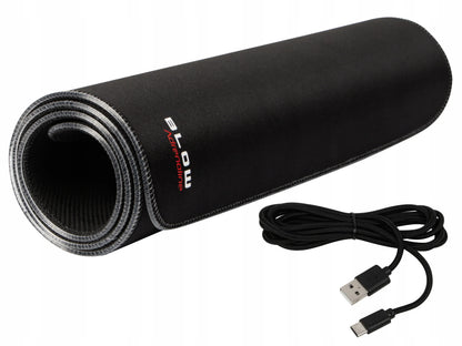 BLOW MARSHALL didelis LED RGB pelės kilimėlis, 780 × 300 mm
