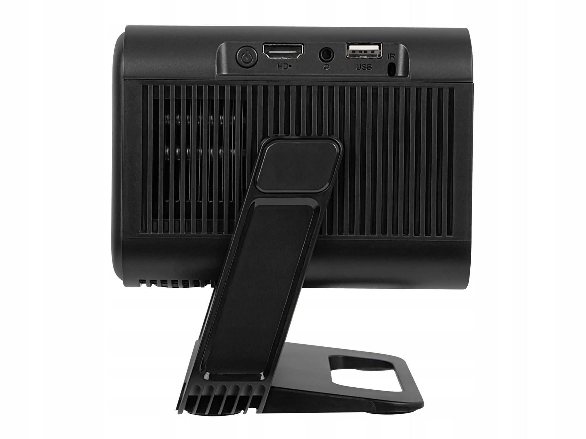 BLOW MaxView Black pasukamas LED projektorius su Android Smart TV, Wi-Fi, Full HD, garsiakalbiu ir HDMI