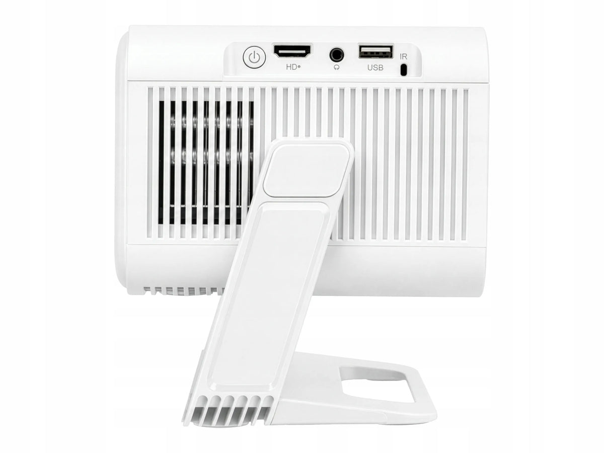BLOW MaxView White pasukamas LED projektorius su garsiakalbiu, „Android“, HDMI, „Smart TV“, „Wi-Fi“, „Full HD“