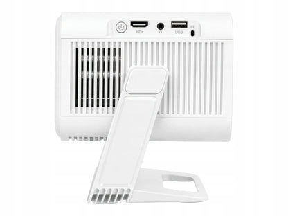 BLOW MaxView White pasukamas LED projektorius su garsiakalbiu, „Android“, HDMI, „Smart TV“, „Wi-Fi“, „Full HD“
