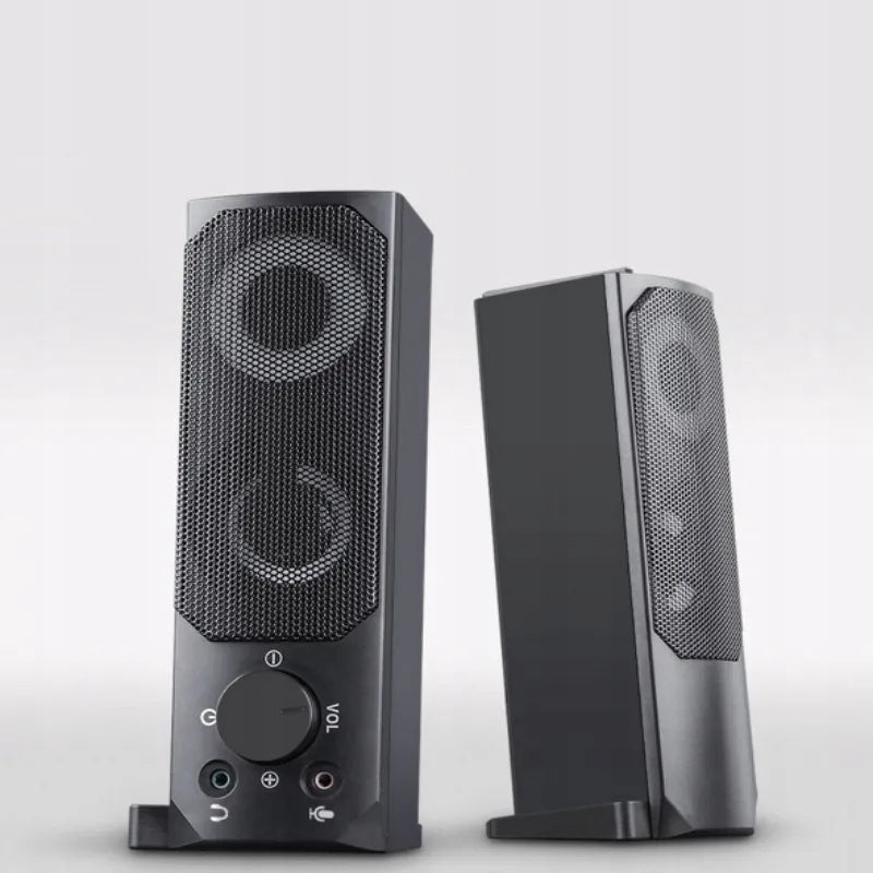 BLOW MS-28 kompiuterinės kolonėlės Bluetooth Soundbar 2.0 6W USB LED RGB 2in1