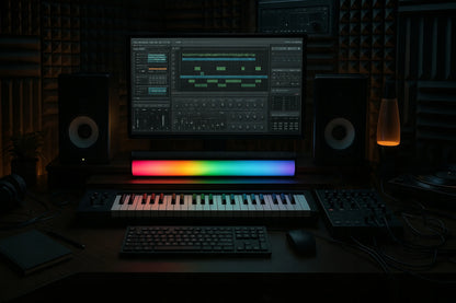BLOW MS-33 žaidimų garso kolonėlė (soundbar) su LED RGB apšvietimu, USB, 14W